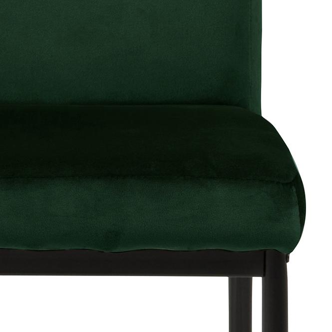 Szék dark green 2 db