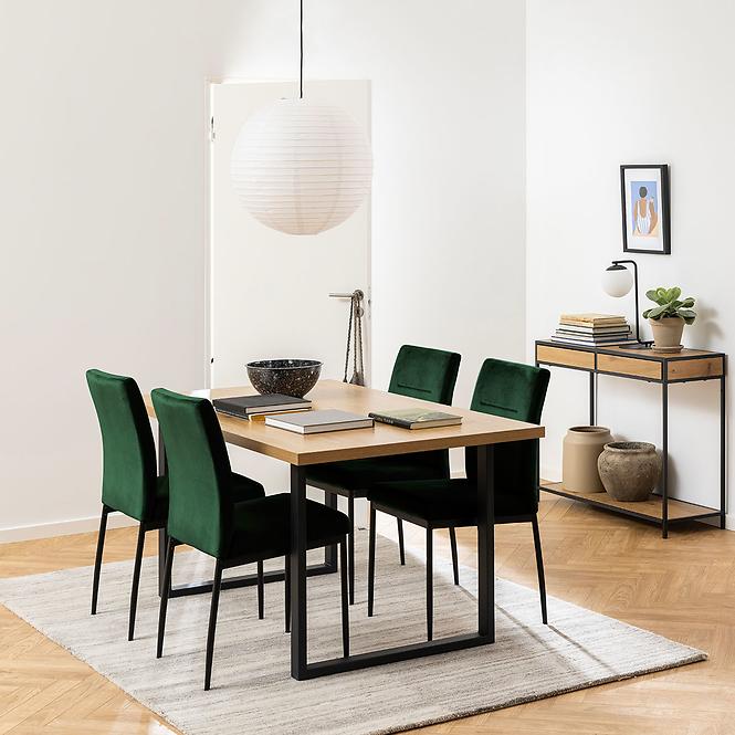 Szék dark green 2 db