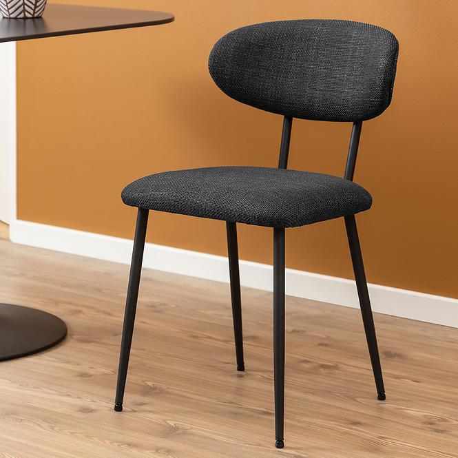Szék dark grey 2 db