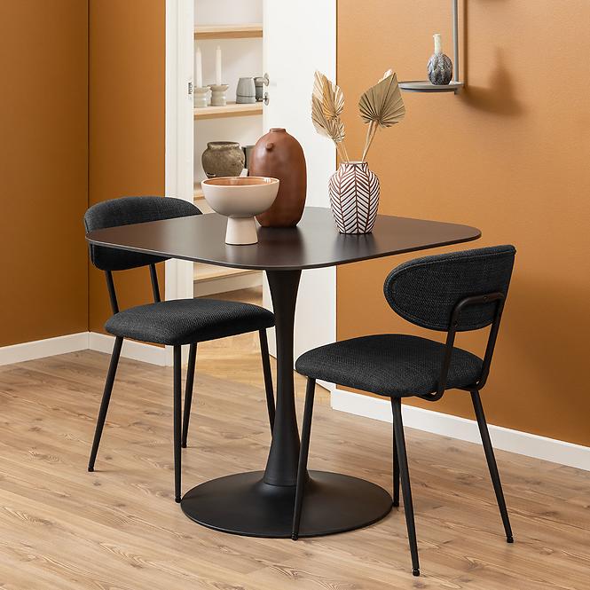 Szék dark grey 2 db