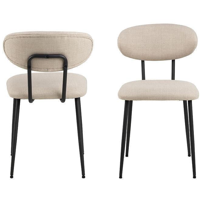 Szék beige 2 db
