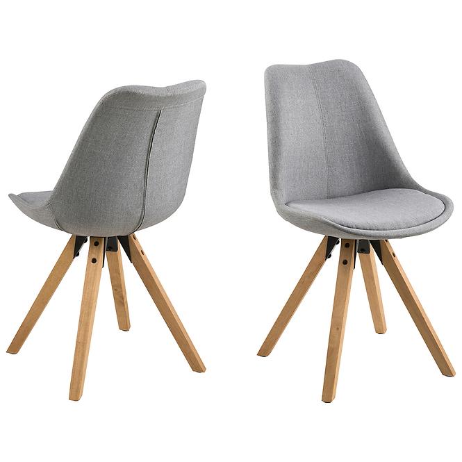 Szék light grey 2 db