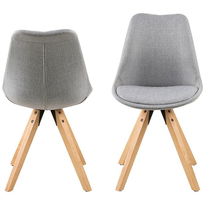Szék light grey 2 db