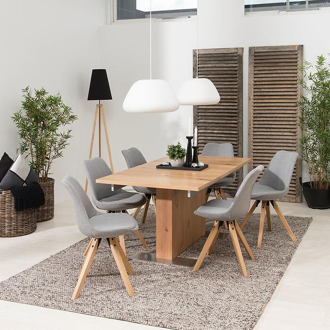 Szék light grey 2 db