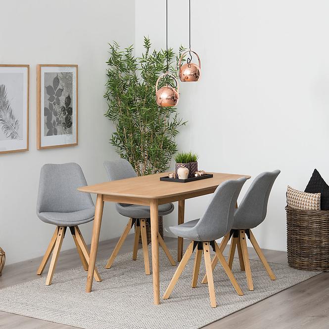 Szék light grey 2 db