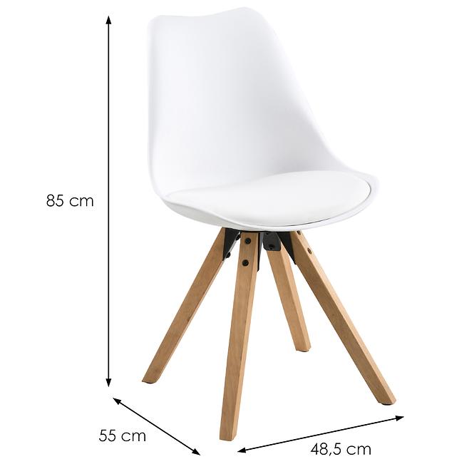 Szék white 2 db