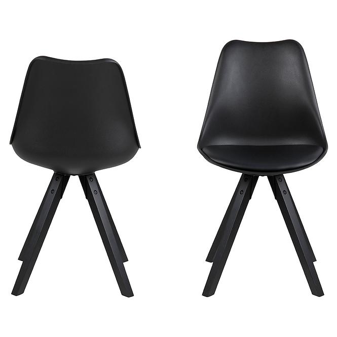 Szék black 2 db