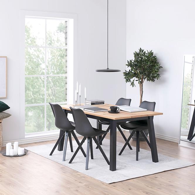 Szék black 2 db