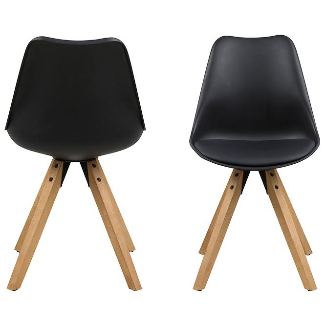 Szék black 2 db