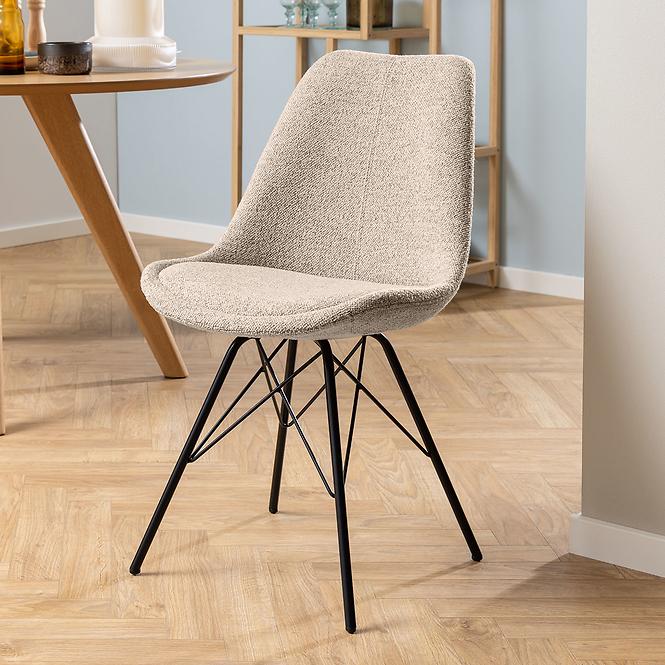 Szék beige 2 db
