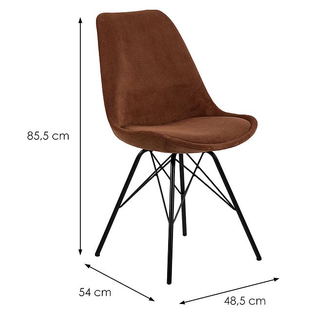 Szék copper 2 db