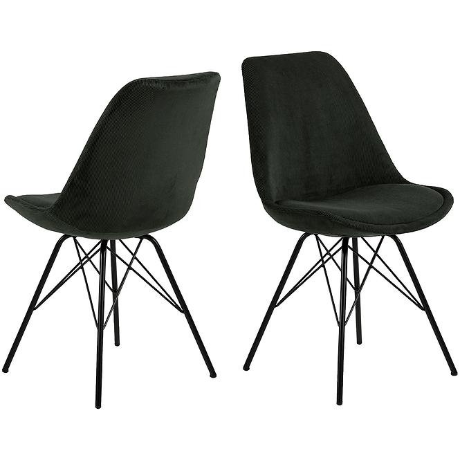 Szék dark green 2 db