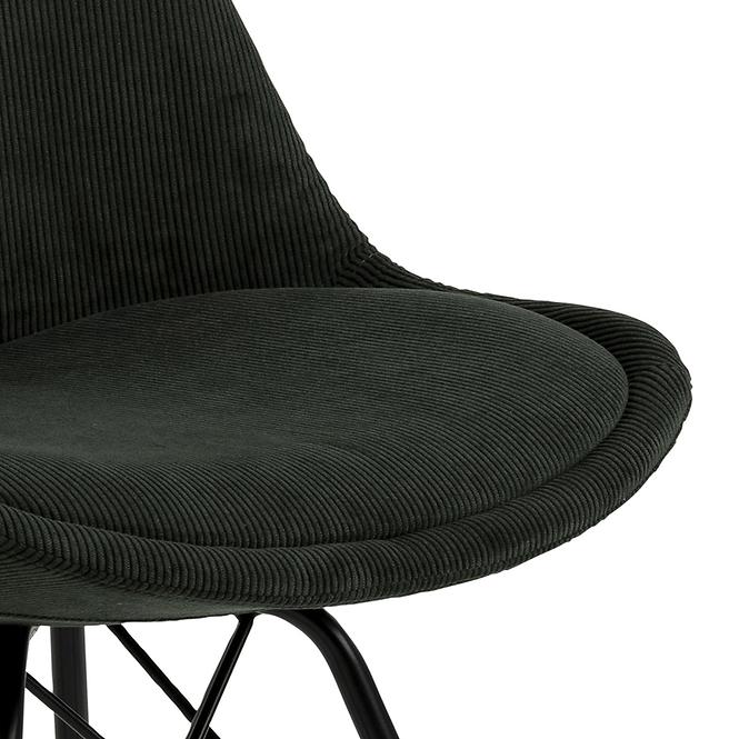 Szék dark green 2 db