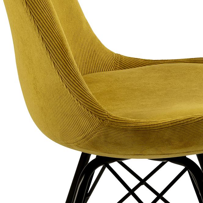 Szék yellow 2 db