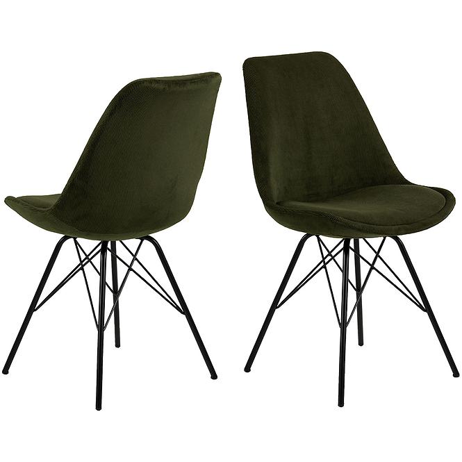Szék olive green 2 db