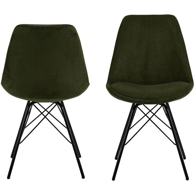 Szék olive green 2 db