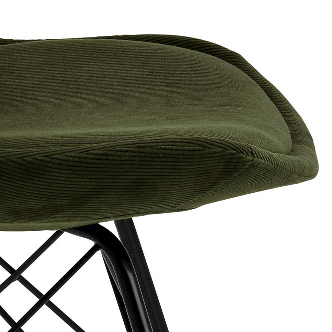 Szék olive green 2 db