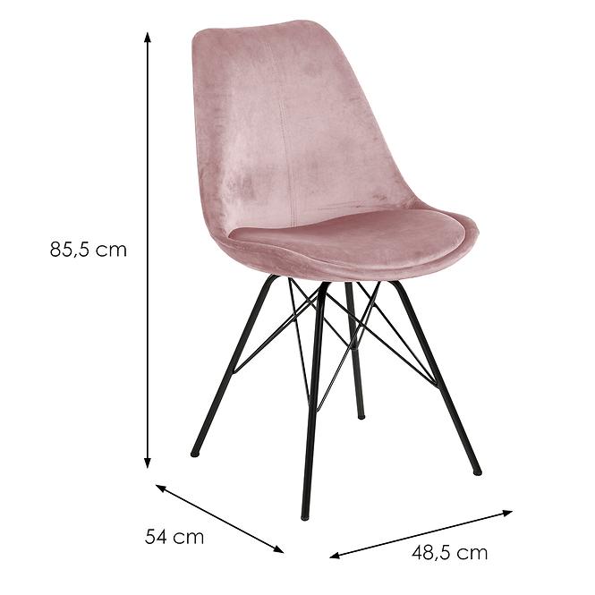 Szék rose 2 db