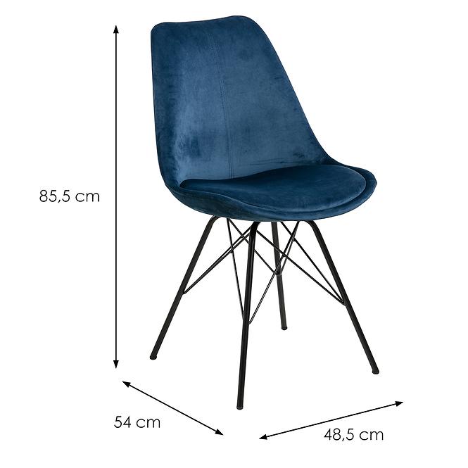 Szék blue 2 db