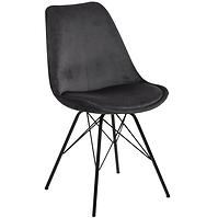 Szék dark grey 2 db