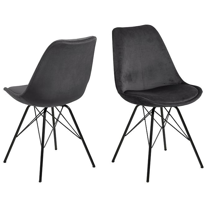 Szék dark grey 2 db