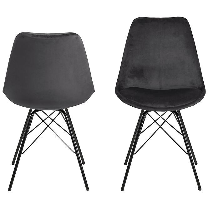 Szék dark grey 2 db