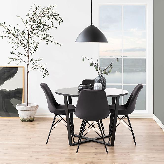 Szék dark grey 2 db