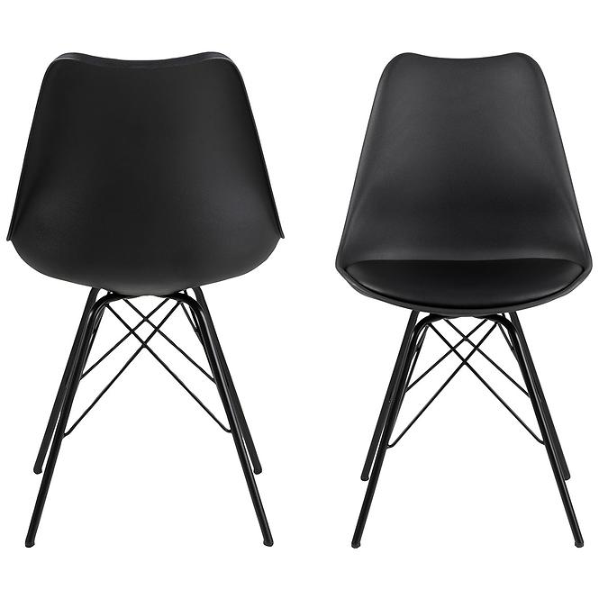 Szék black 2 db