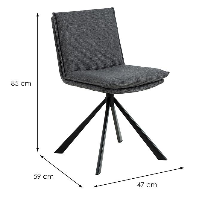 Szék dark grey