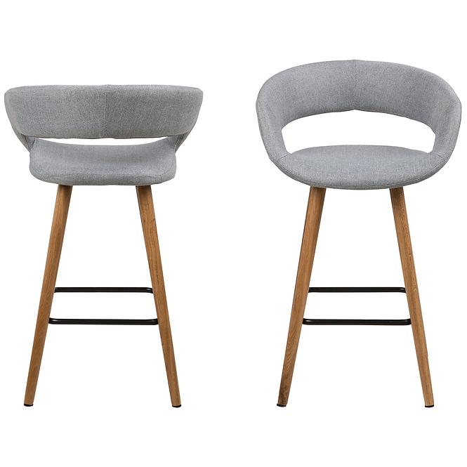 Szék light grey 2 db