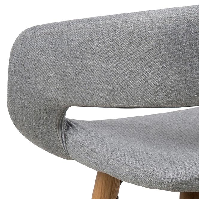 Szék light grey 2 db