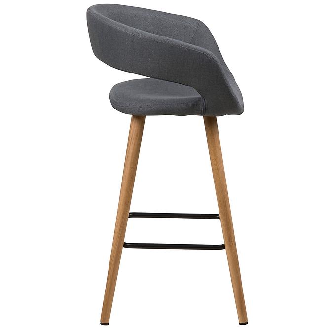 Szék dark grey 2 db
