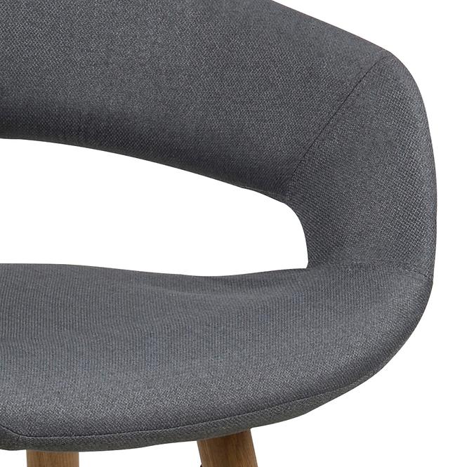 Szék dark grey 2 db