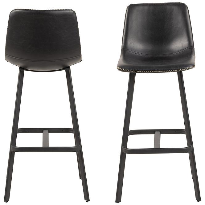 Bárszék black 2 db