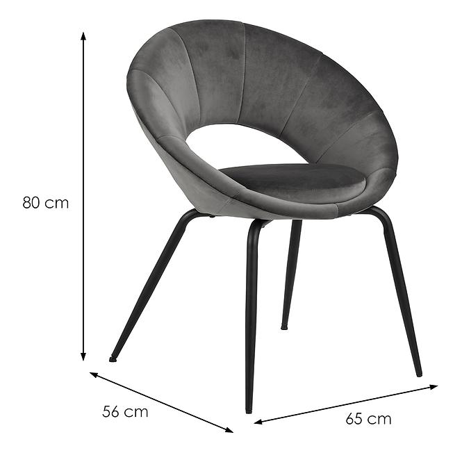 Szék dark grey