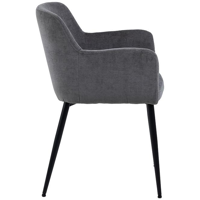 Szék dark grey 2 db