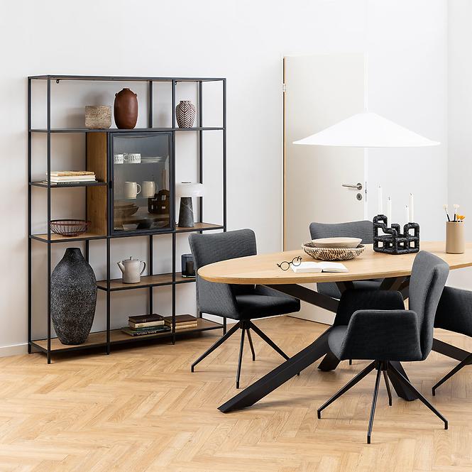 Szék dark grey 2 db