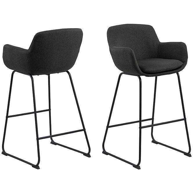 Bárszék dark grey 2 db