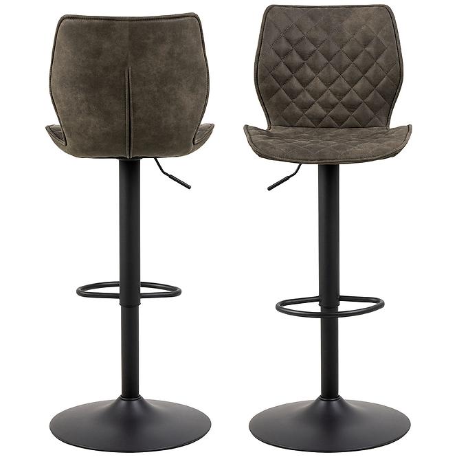 Bárszék anthracite 2 db