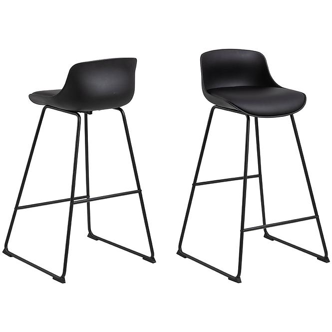 Bárszék black 2 db