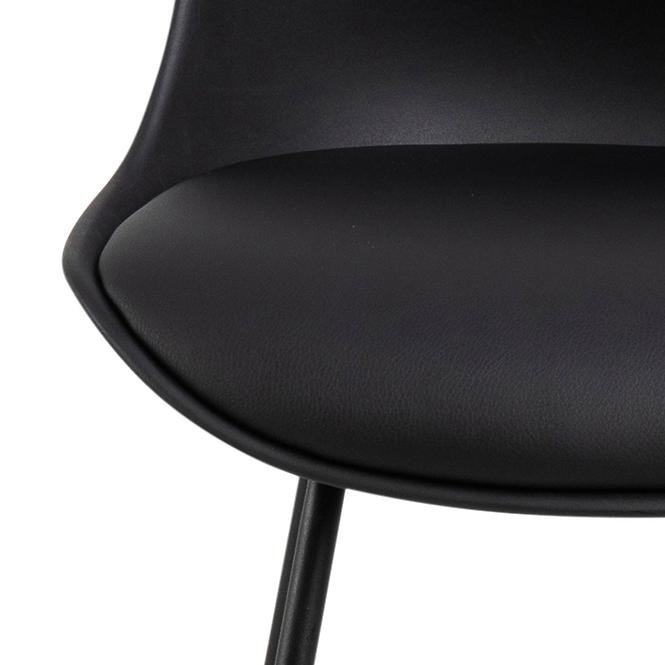 Bárszék black 2 db