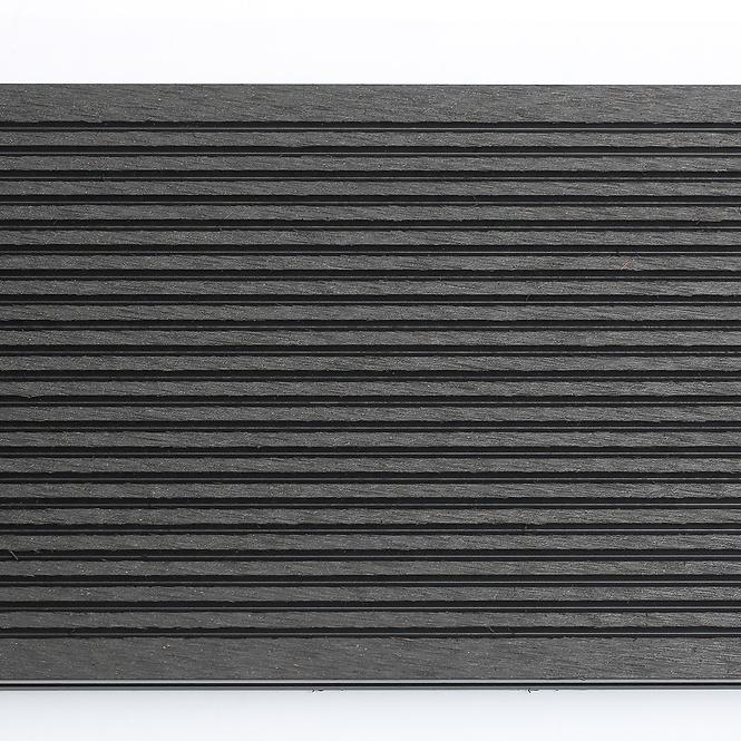 Kompozit teraszburkolat mercado optimum antracyt 2200x140x20mm