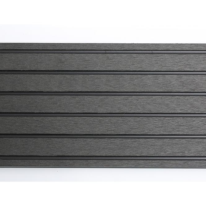 Kompozit teraszburkolat mercado optimum antracyt 2200x140x20mm