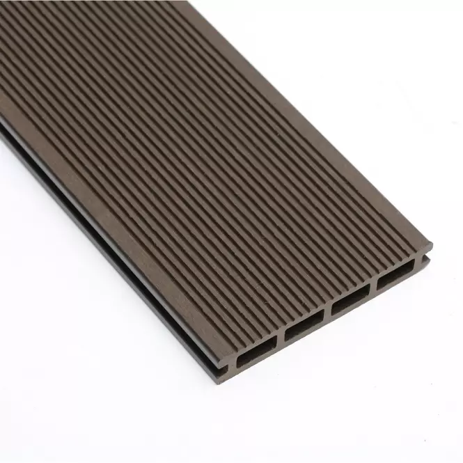 Kompozit teraszburkolat mercado premium brąz 2200x140x20mm,5