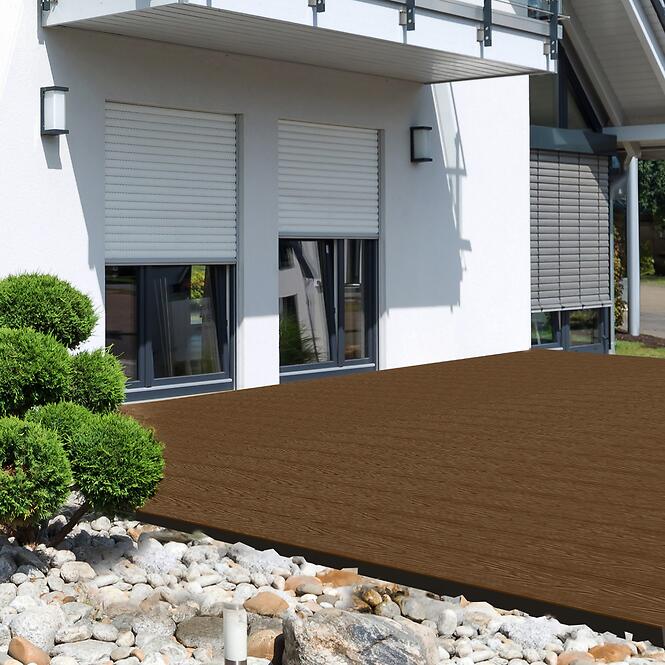 Kompozit teraszburkolat mercado premium teak 2200x140x20mm,2