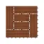 Wpc terasz platform vörösfa 30x30