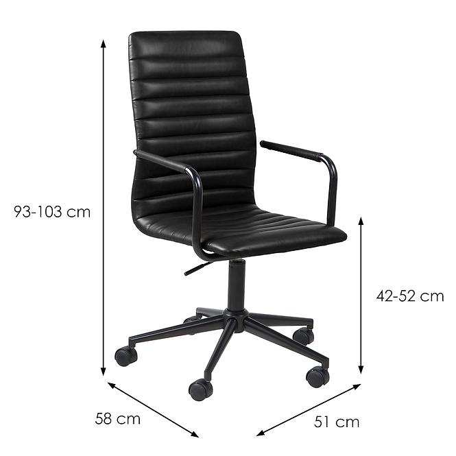 Irodai szék black