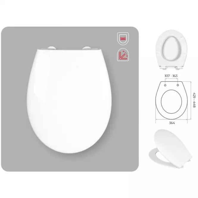 WC ülőke Ket Flow New W-O,4