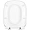 WC ülőke Soft Close Debflow Deba,2