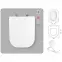 WC ülőke Soft Close Dflow Slim Gap,4